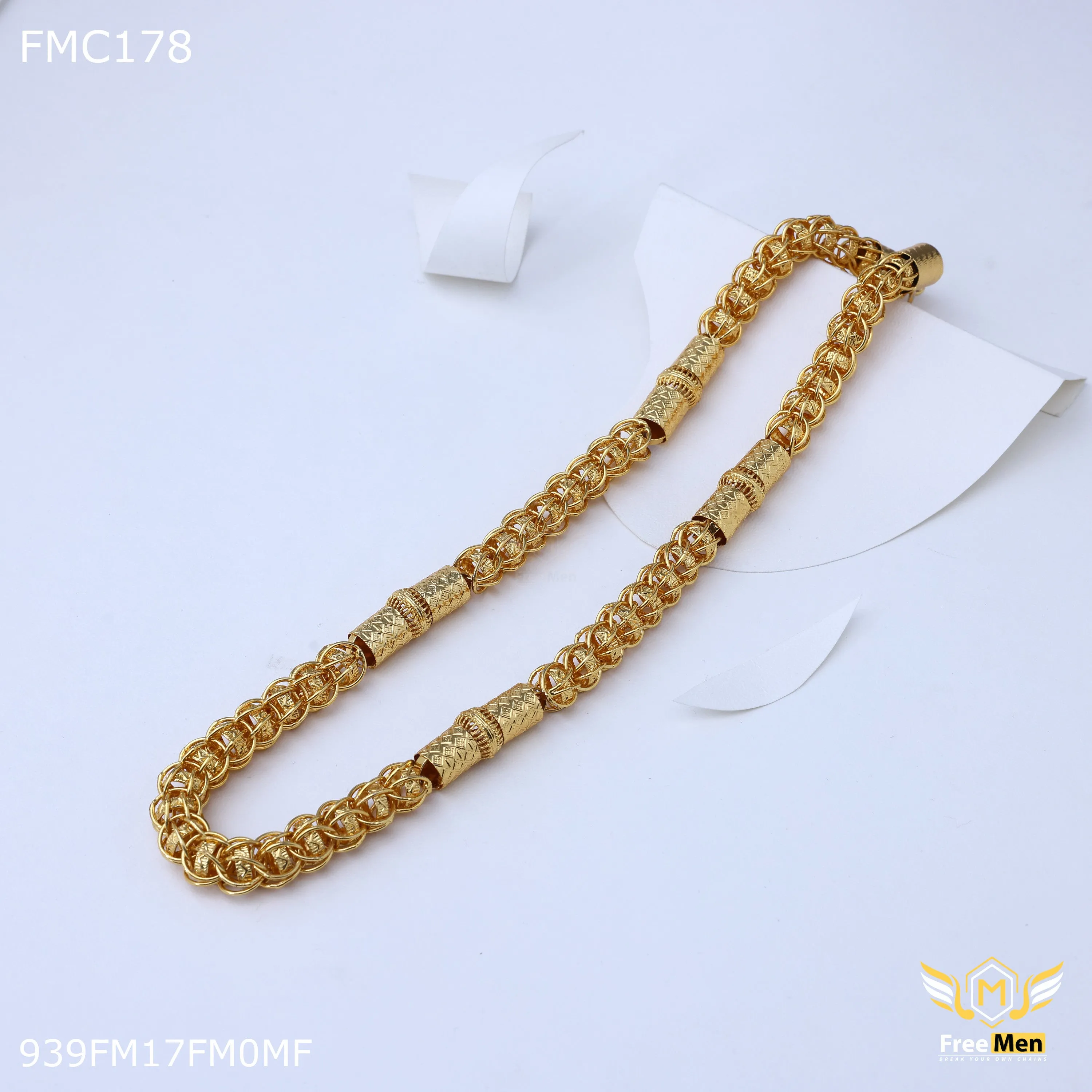 Freemen Heavy Beautiful net Chain for Men - FMC178
