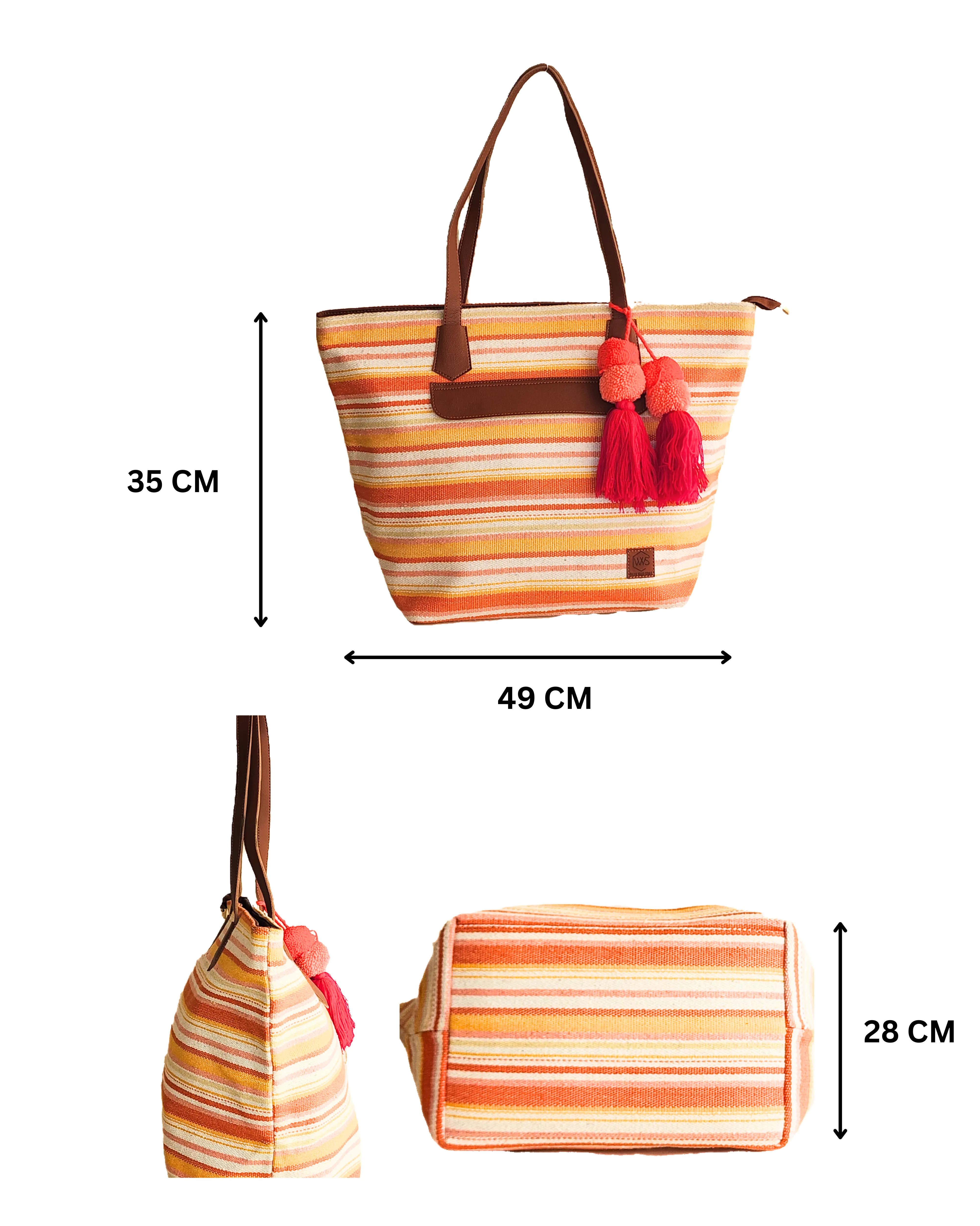 Golden Tangerine Weekender Tote