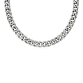 Harlow Linear Texture Chain Stainless Steel Necklace