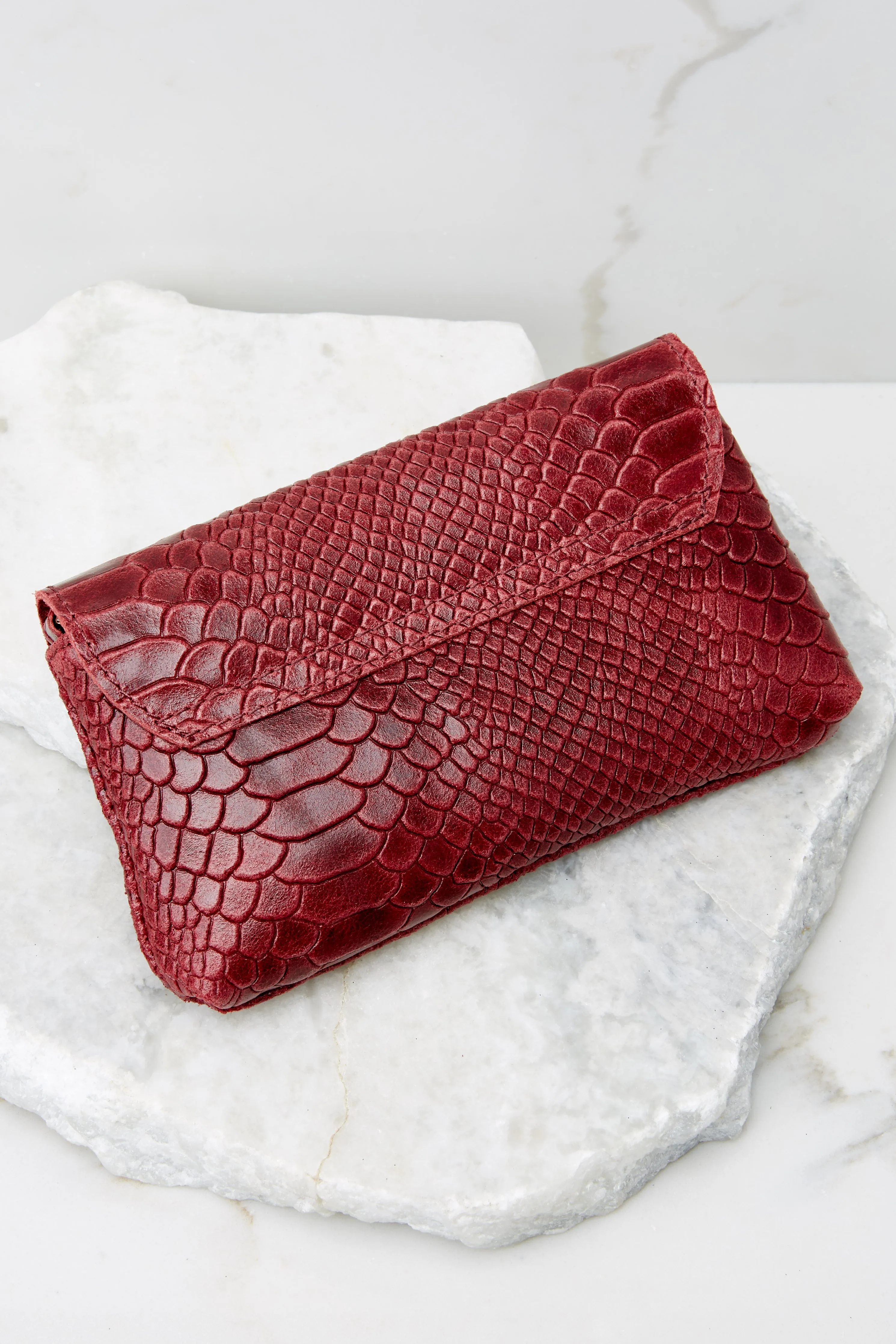 Hearts Aflutter Maroon Bag