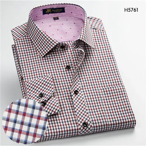High Quality PlaidLong Sleeve Shirt #H57XX