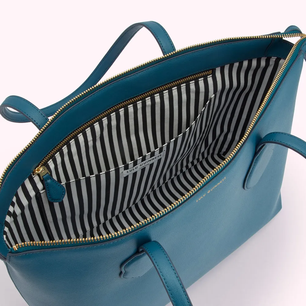 INK LARGE DOUBLE LIP SAM TOTE BAG
