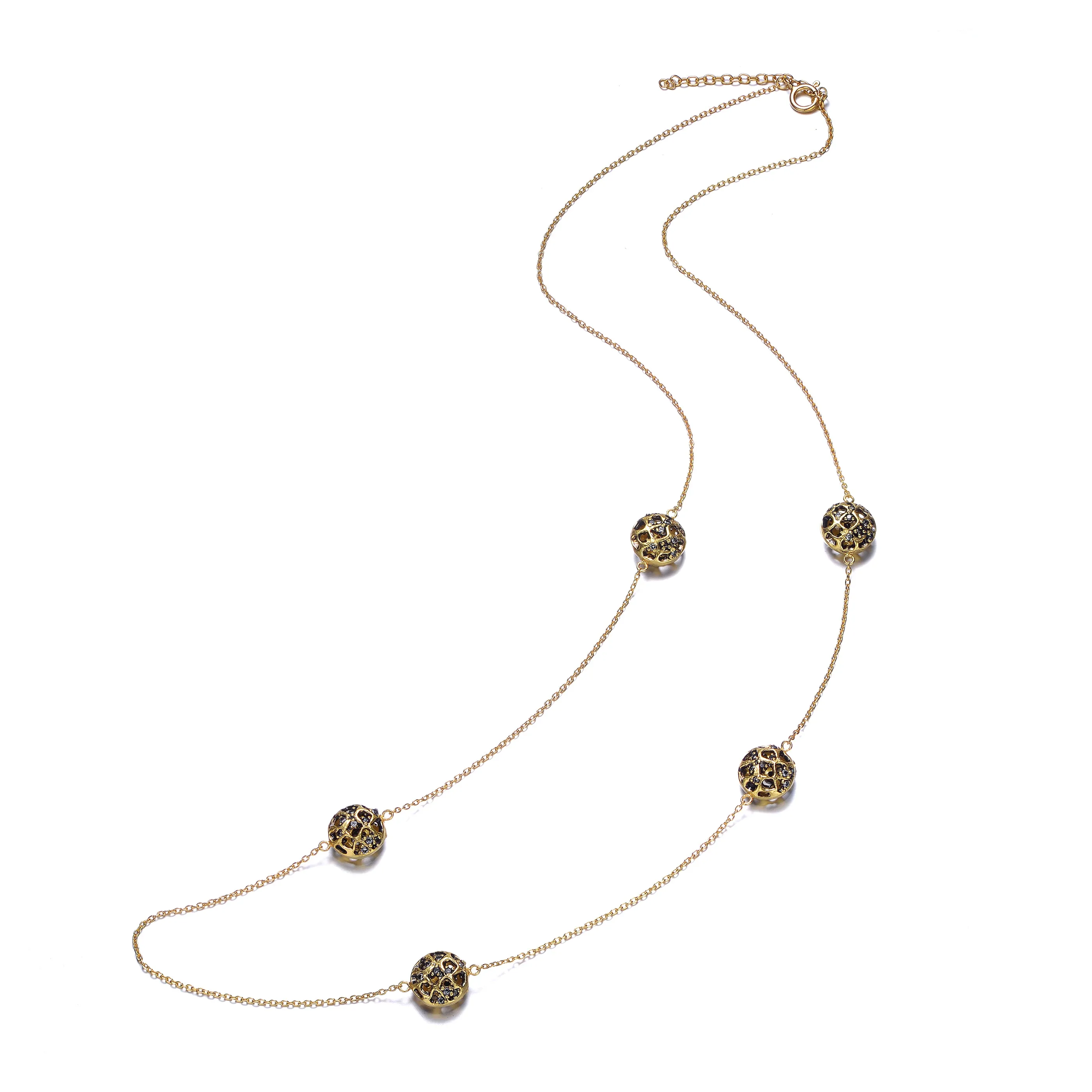 Jeanne Gold Plated Necklace
