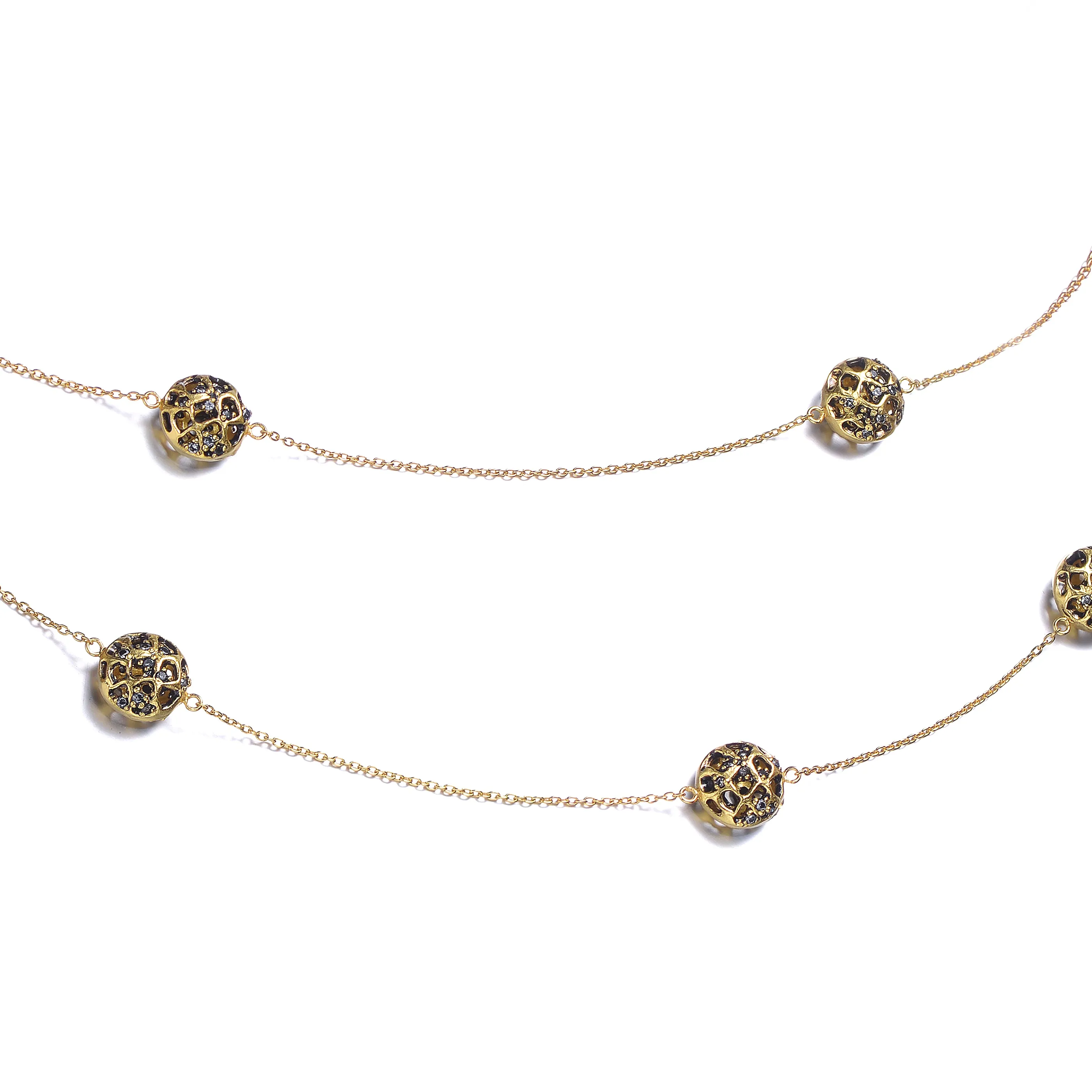 Jeanne Gold Plated Necklace