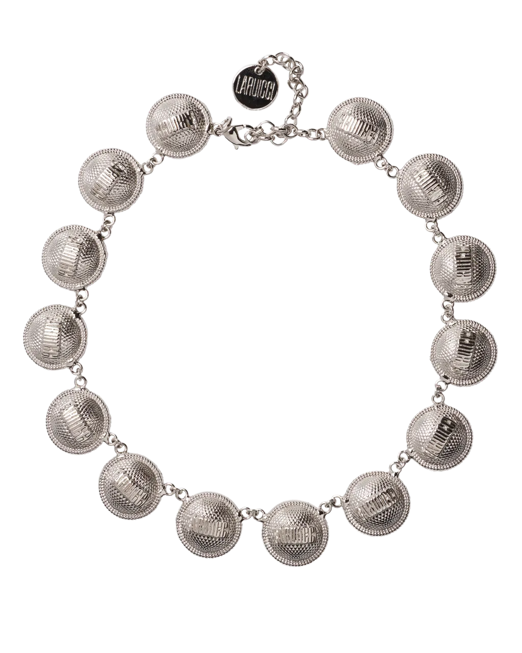 LARUICCI BUTTON NECKLACE