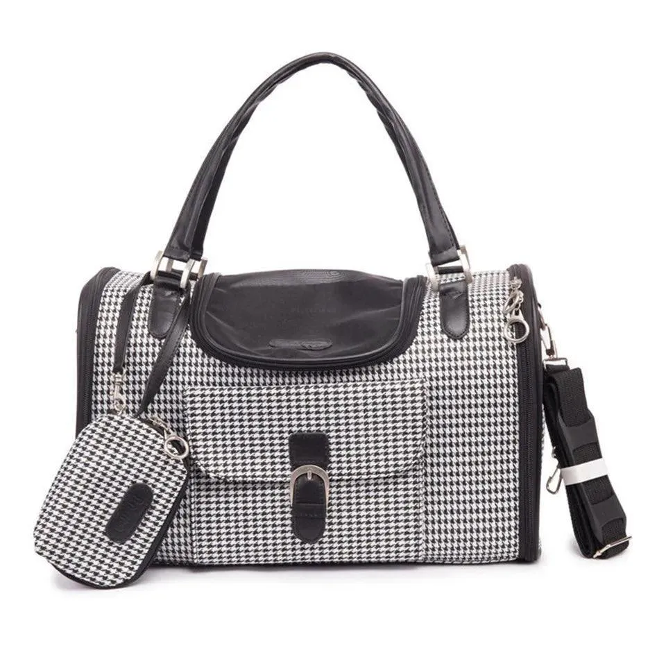 Leather Dog Carrier: Stylish Pet Bag for Outdoor Adventures & Travel