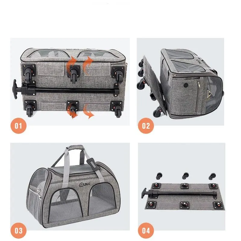 Maine Coon / Multi Cat Trolley - Large-Capacity Carrier