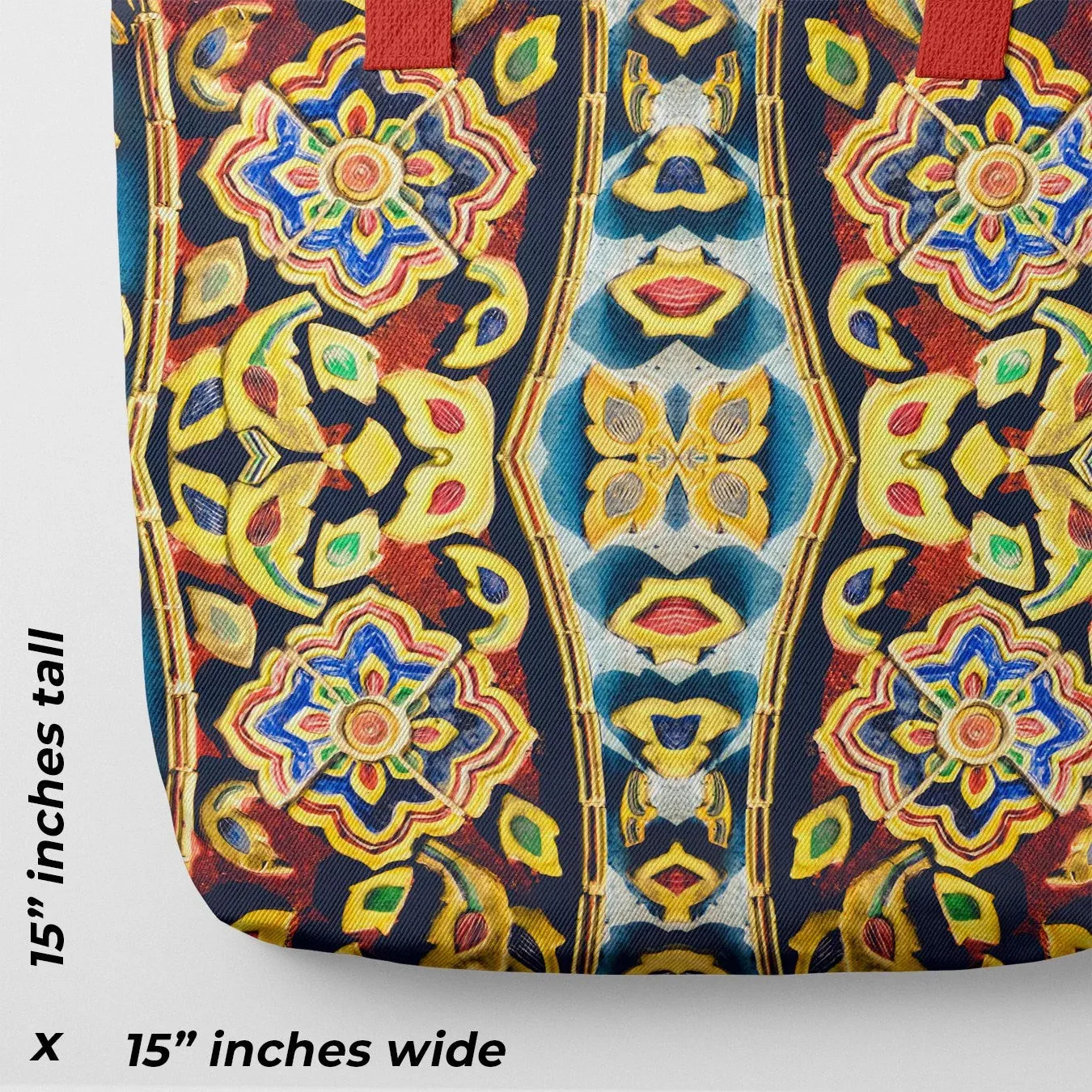 Masala Thai - Mosaic Art Shopping Tote