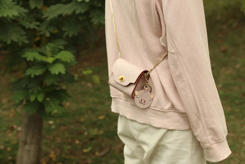 Mini Womens Leather Chain Crossbody Purse Shoulder Bags for Women