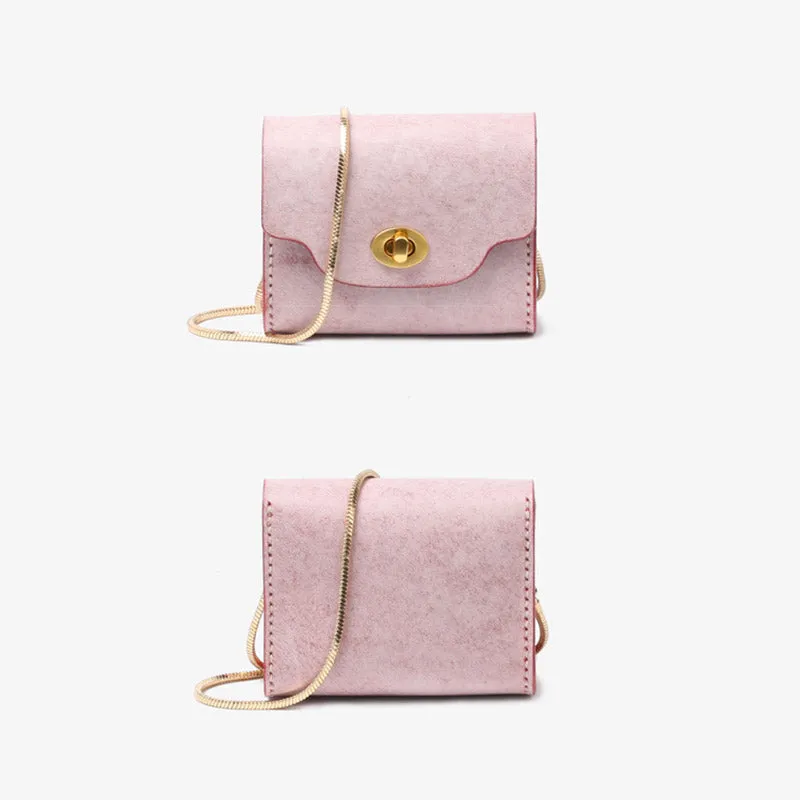 Mini Womens Leather Chain Crossbody Purse Shoulder Bags for Women