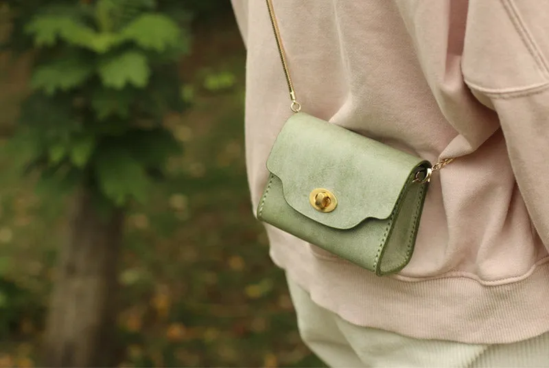 Mini Womens Leather Chain Crossbody Purse Shoulder Bags for Women