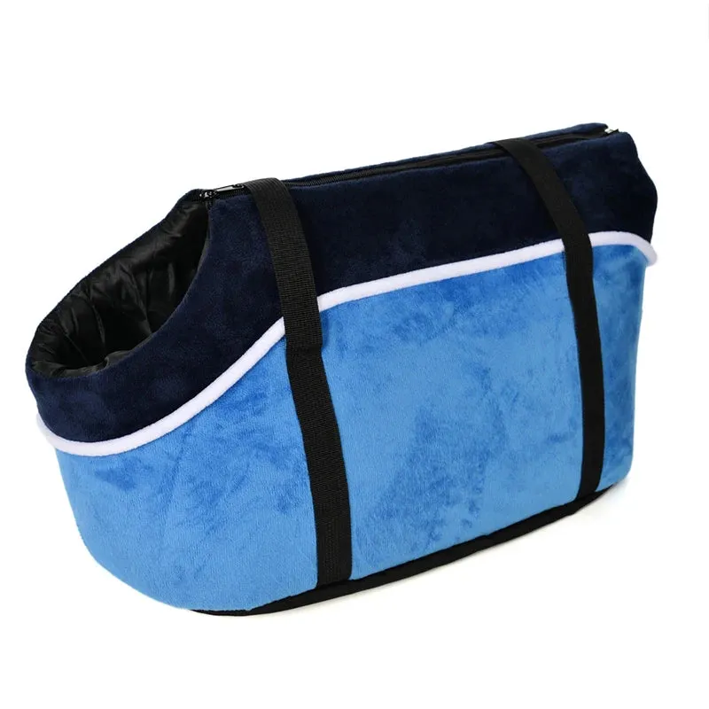 Pet Travel Bag: Soft-Sided Carrying Bag for Dogs and Cats - Adjustable and Comfortable for Chihuahuas, Teddies, and Small Pets on Outdoor Adventures