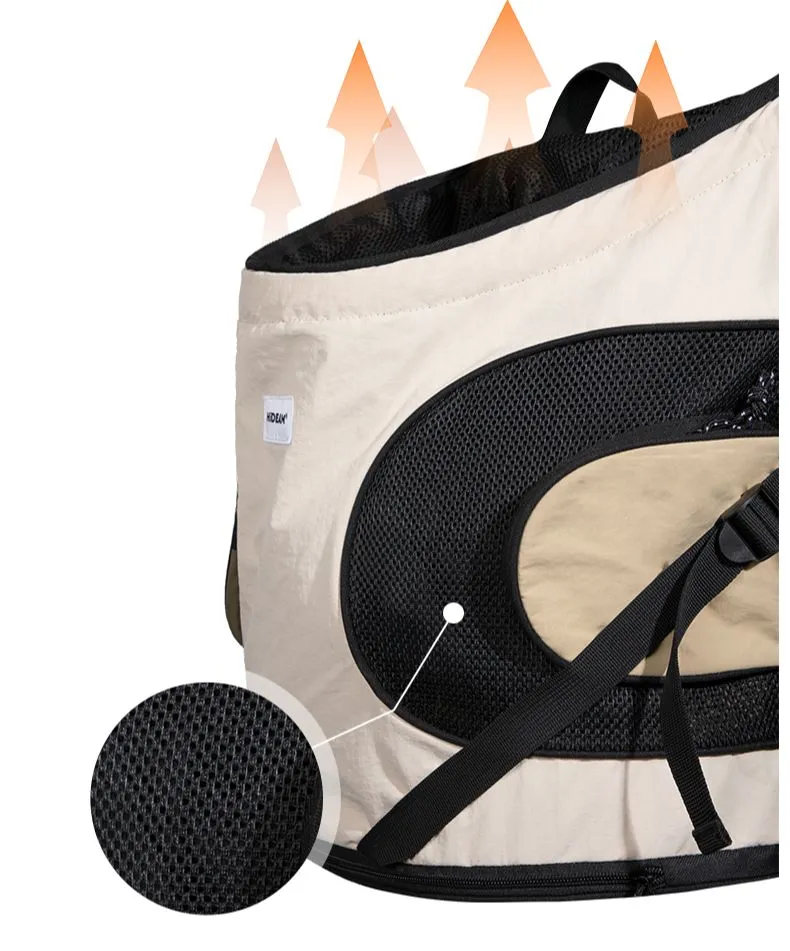 PetVenture: Puppy Kitten Travel Chest Sling Bag - Breathable and Portable Front Cat Dog Carrier with Cross Shoulder Strap!