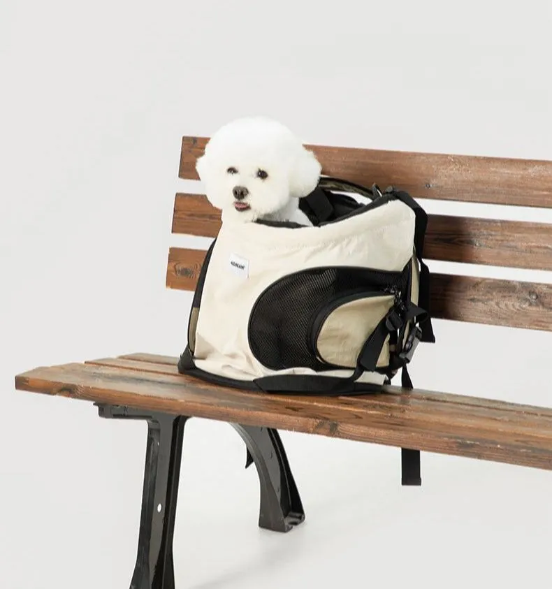 PetVenture: Puppy Kitten Travel Chest Sling Bag - Breathable and Portable Front Cat Dog Carrier with Cross Shoulder Strap!