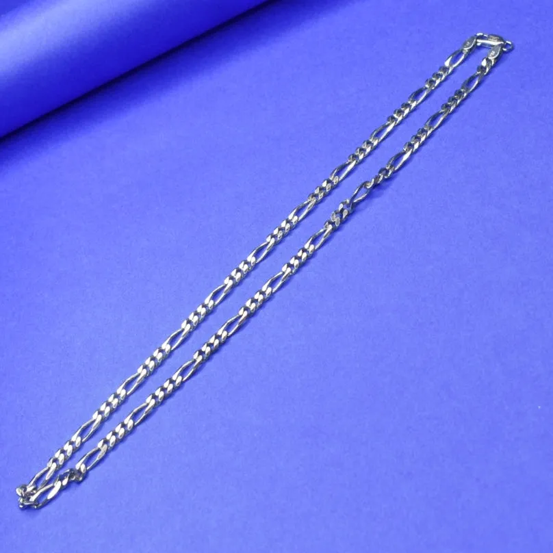 "Bold and Brilliant: The Pure Silver Tendulkar Chain for Men"