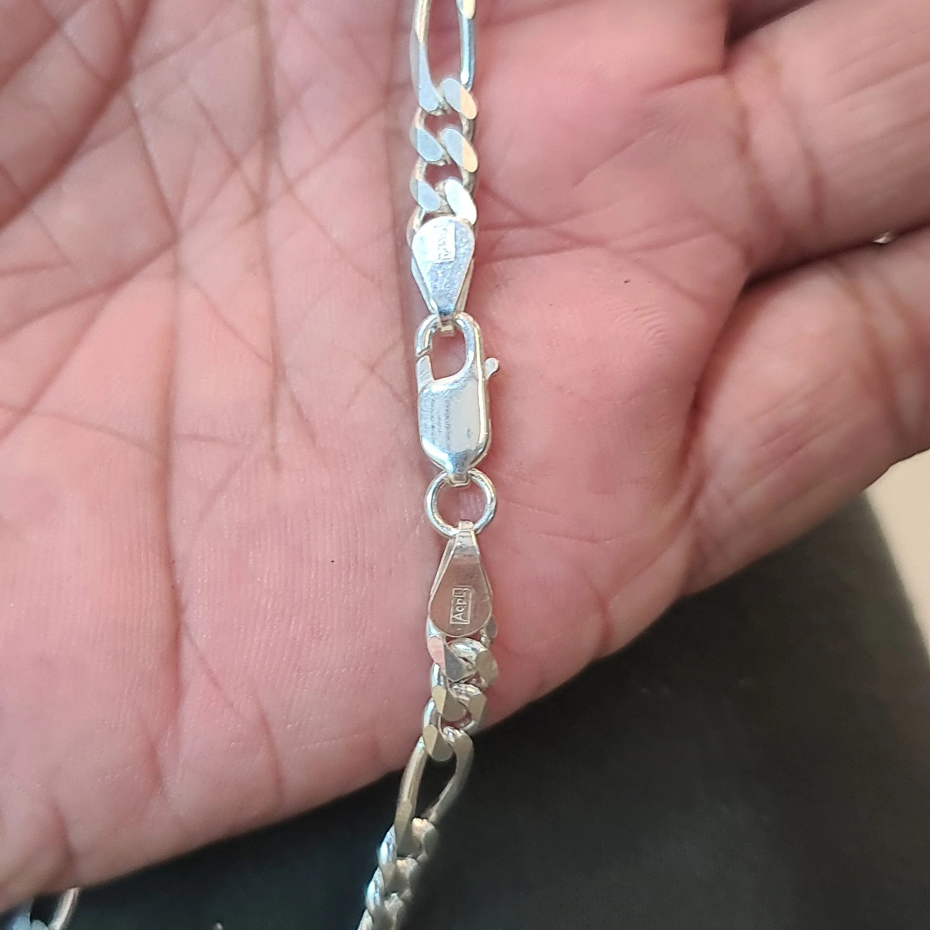 "Bold and Brilliant: The Pure Silver Tendulkar Chain for Men"