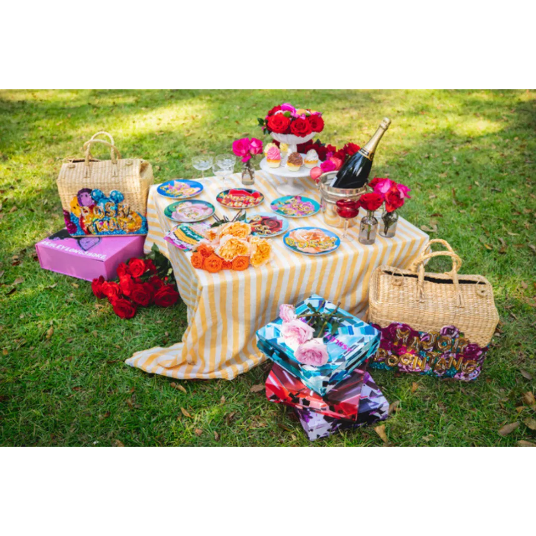 "Posh Twat" Seagrass Picnic Basket