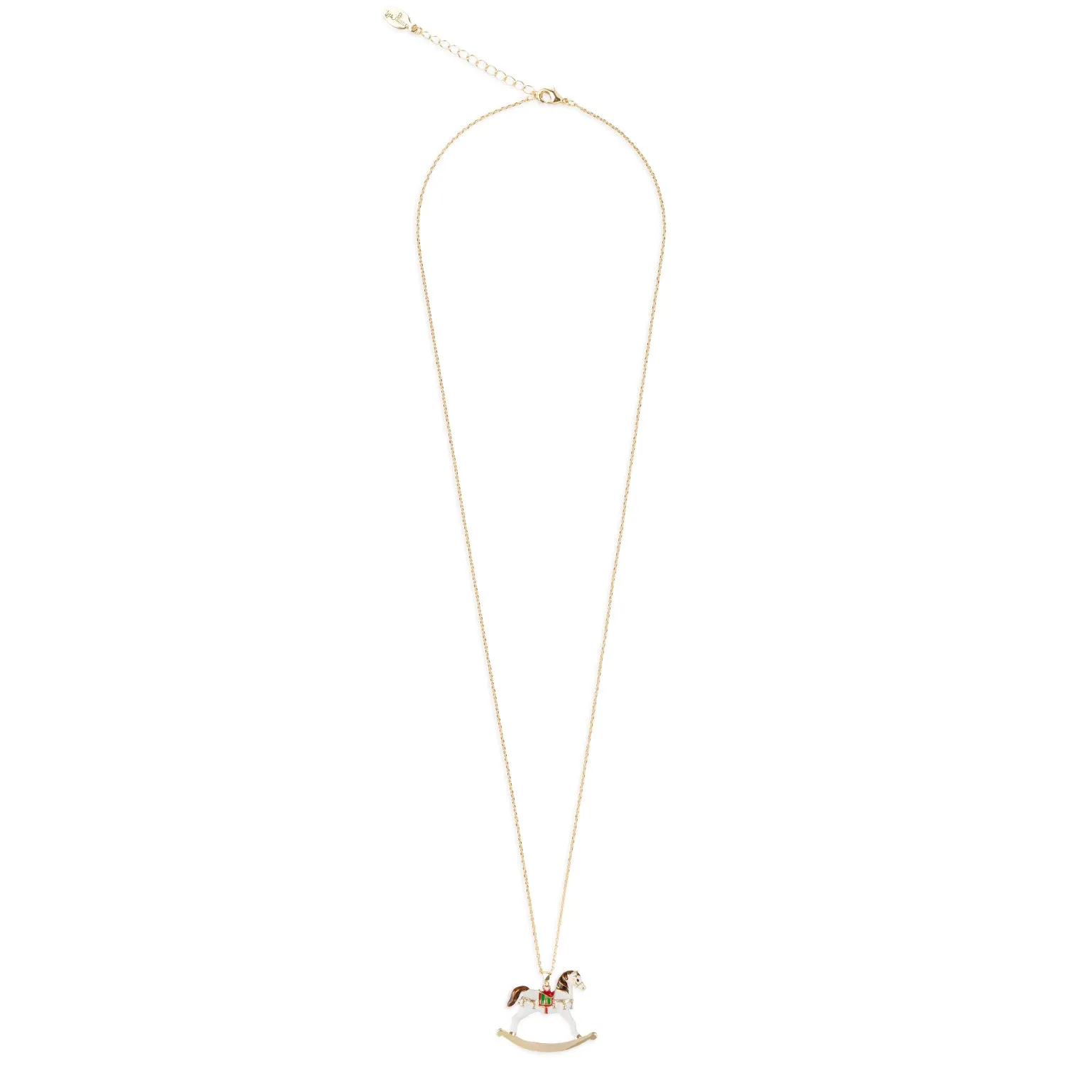 Rocking Horse Long Pendant