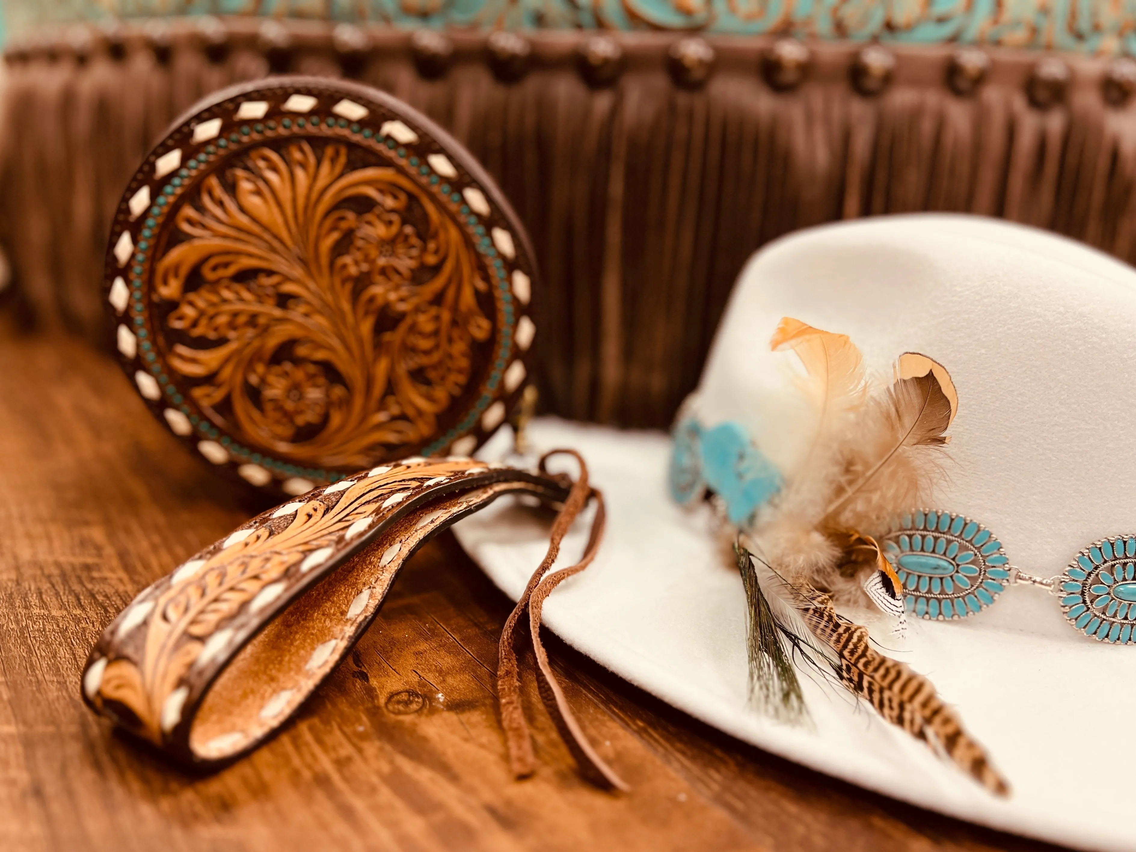 'Round The West Darlin' Wristlet