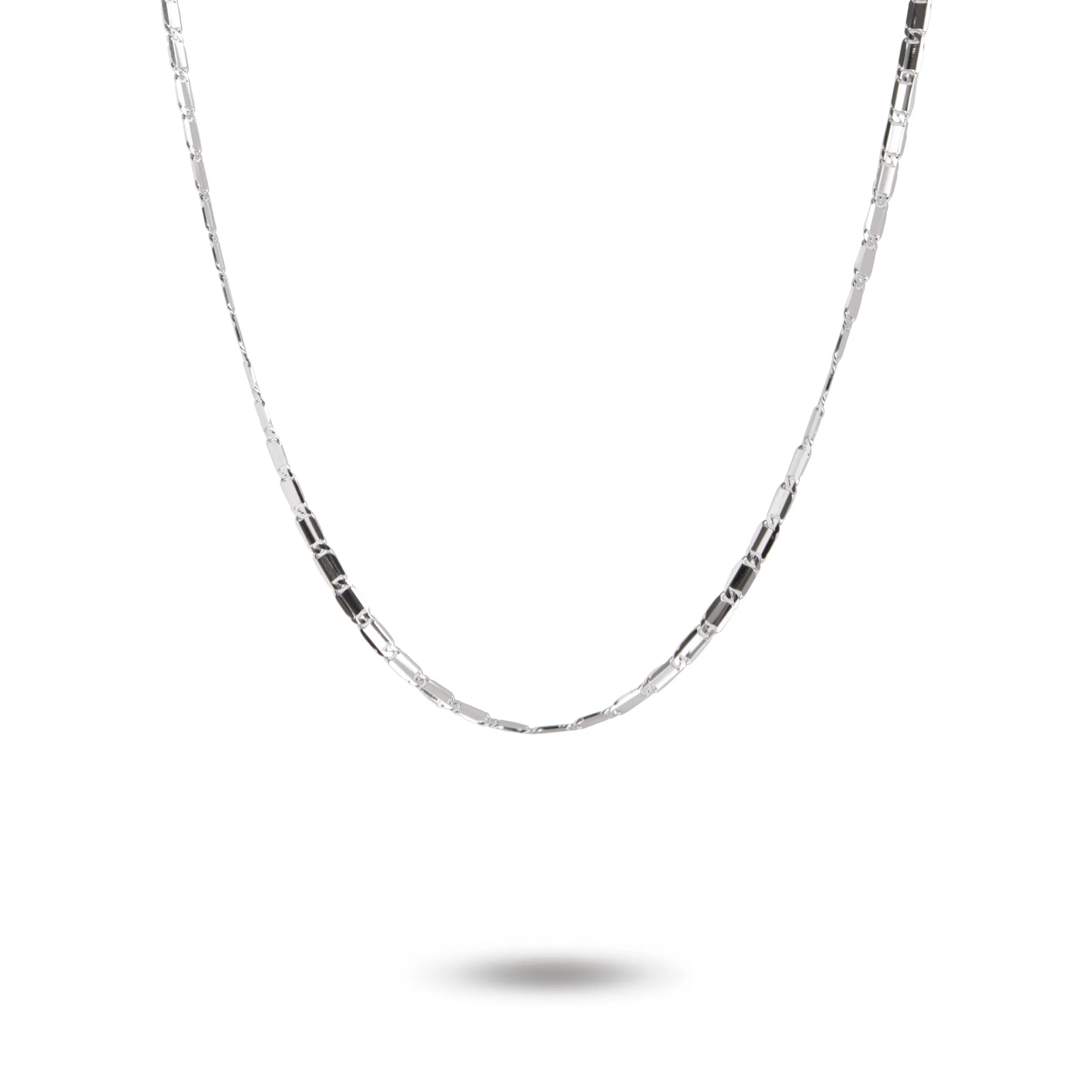 Silver Italian Baht Chain