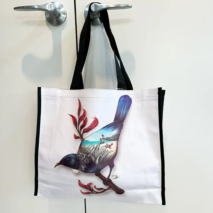 Sophie Blokker NZ Tui on Flax Tote Bag