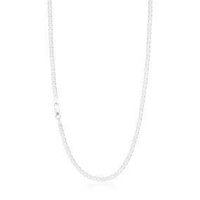Sterling Silver 55cm Anchor 80 Gauge Chain