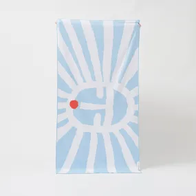 Sunnylife Microfibre Towel Sun Face S21MITSF