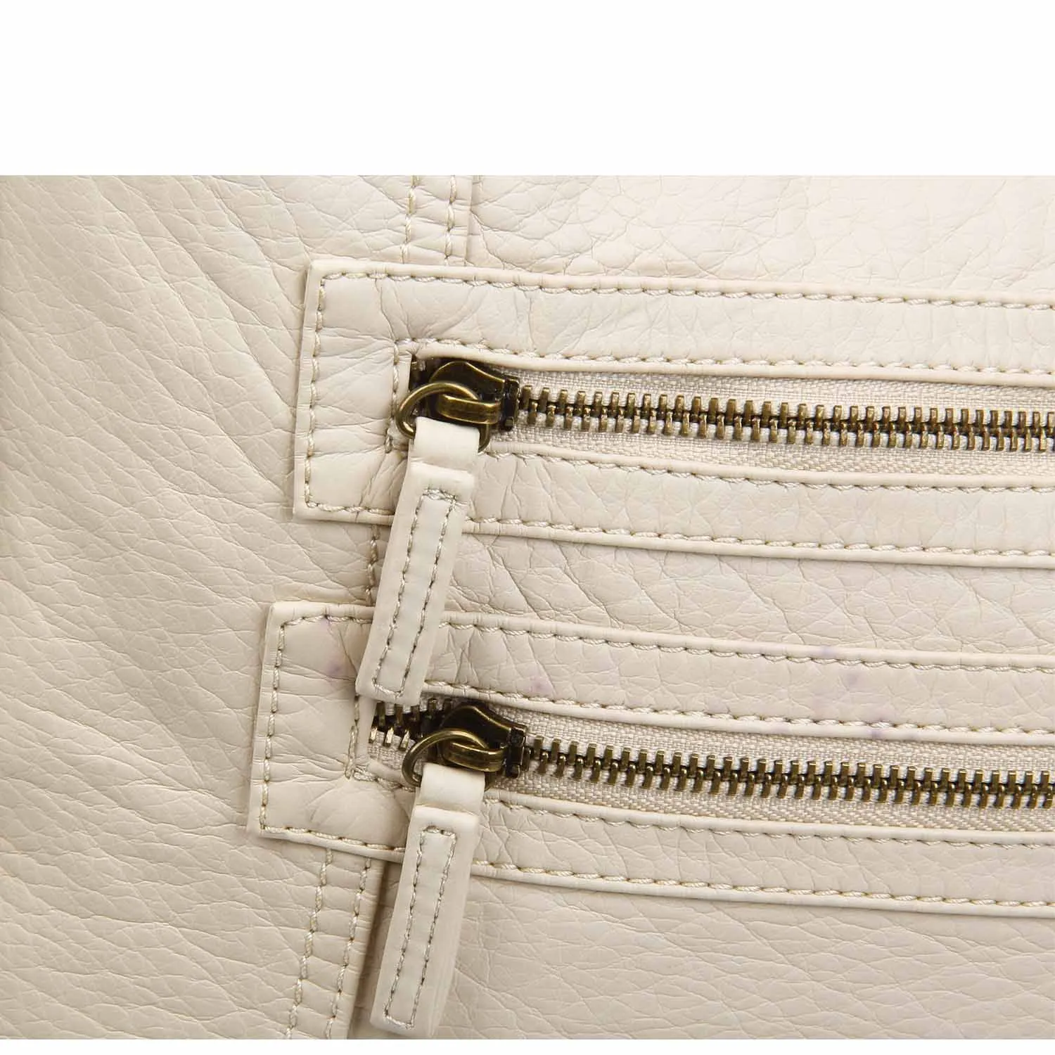 The Lisa Convertible Backpack Crossbody - Taupe