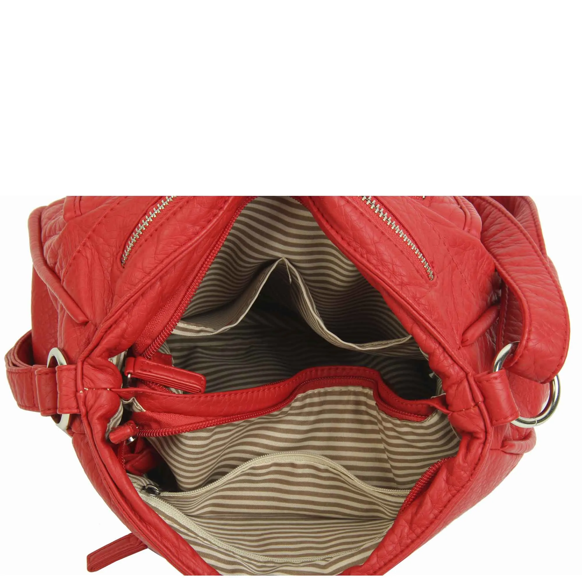 The Lorie Crossbody - Red