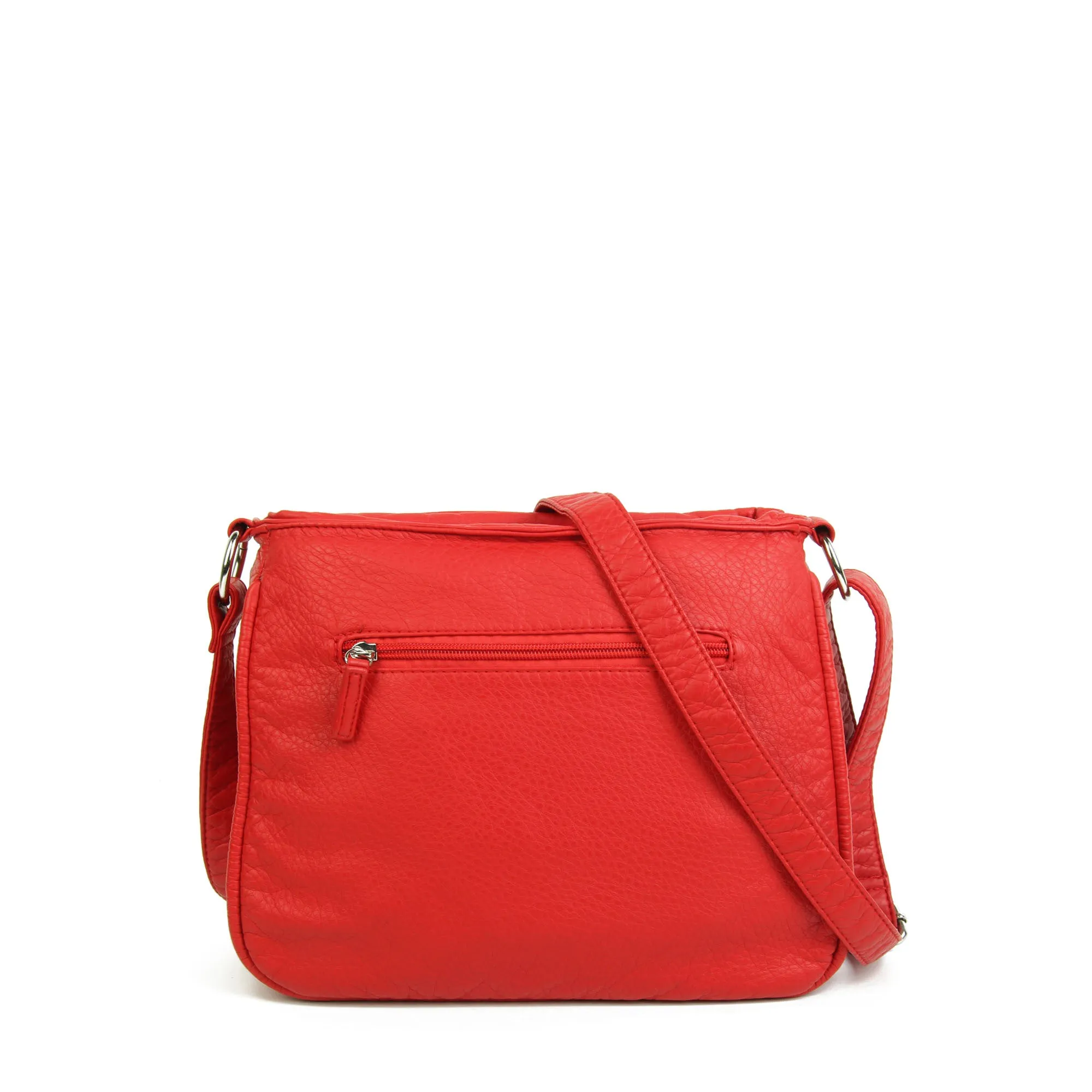 The Lorie Crossbody - Red