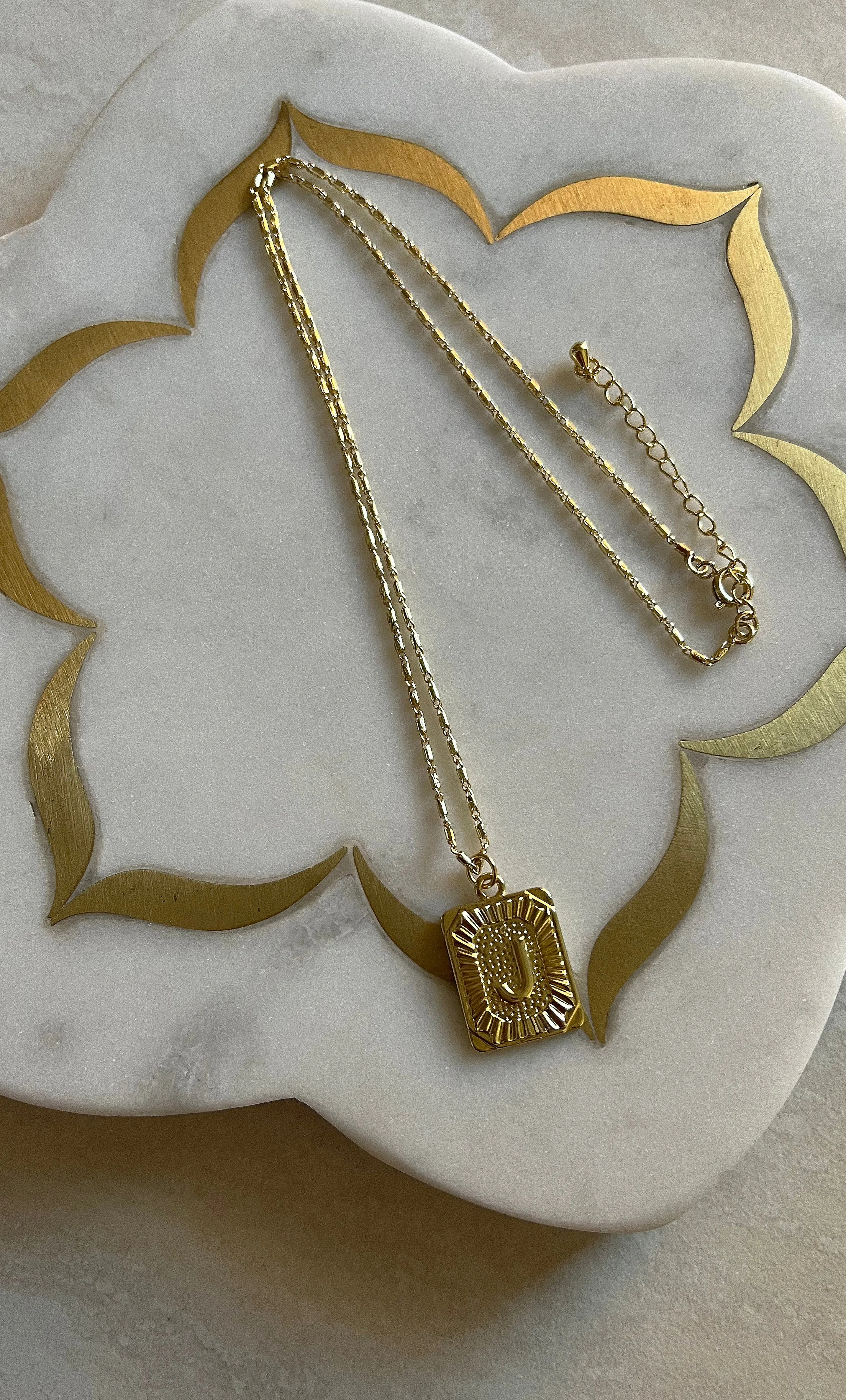The Tunik Namesake Charm Necklace