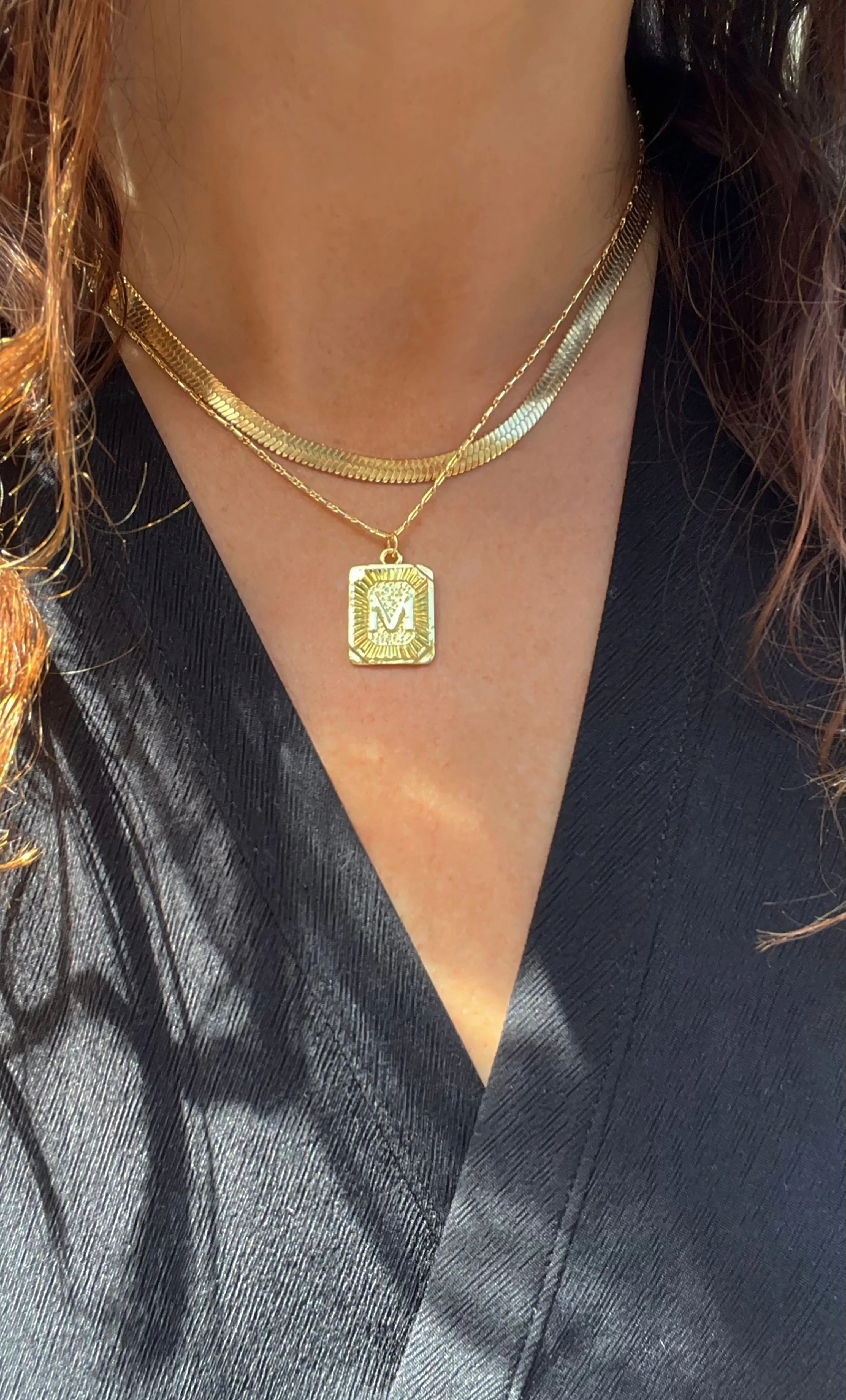 The Tunik Namesake Charm Necklace