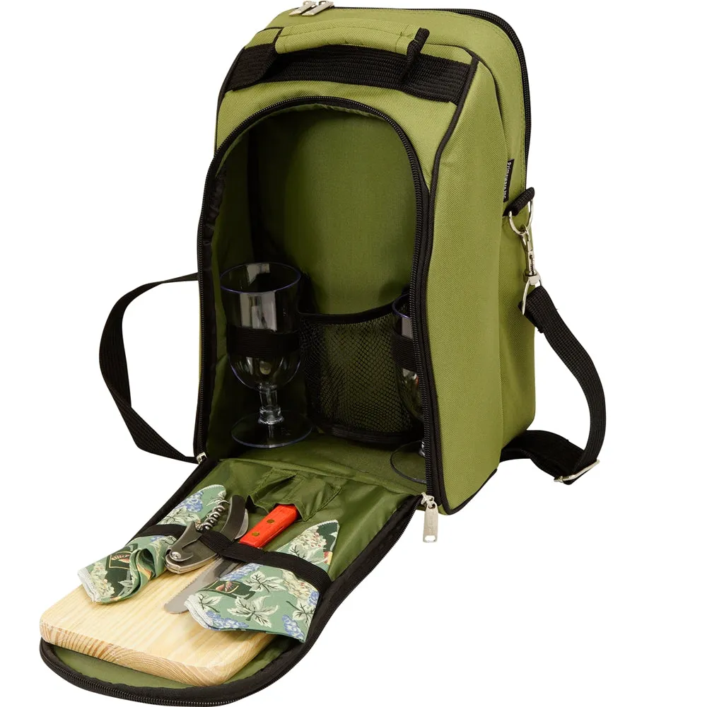 Wine & Cheese Tote Del Mar Design