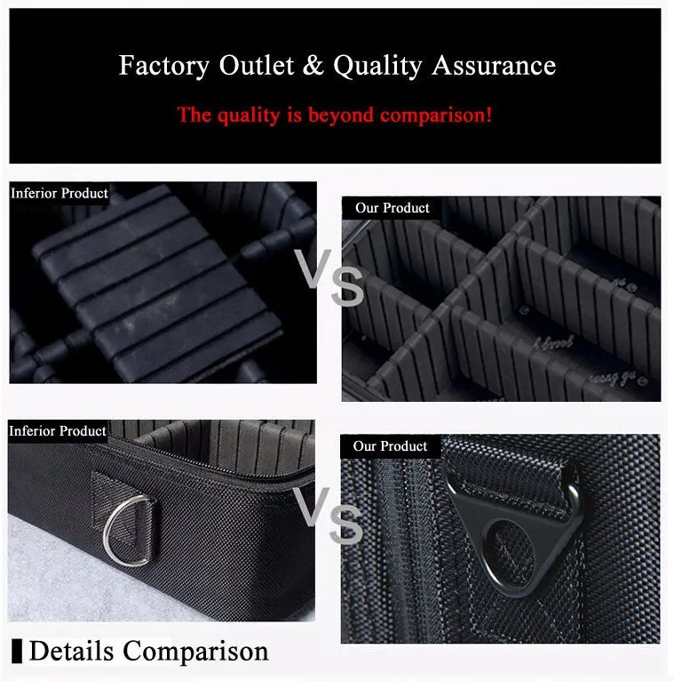 Women High Quality Professional Makeup Organizer Bolso Mujer Cosmetic Case