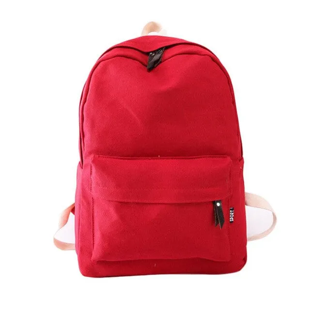 Womens Backpack Bags Rucksack Women Canvas School Bag Girl Travel School Backpack  Women Shoulder Bag mochila feminina #YW
