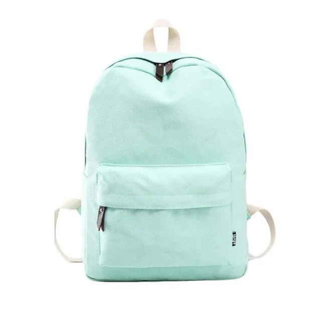 Womens Backpack Bags Rucksack Women Canvas School Bag Girl Travel School Backpack  Women Shoulder Bag mochila feminina #YW