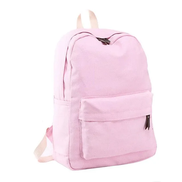 Womens Backpack Bags Rucksack Women Canvas School Bag Girl Travel School Backpack  Women Shoulder Bag mochila feminina #YW
