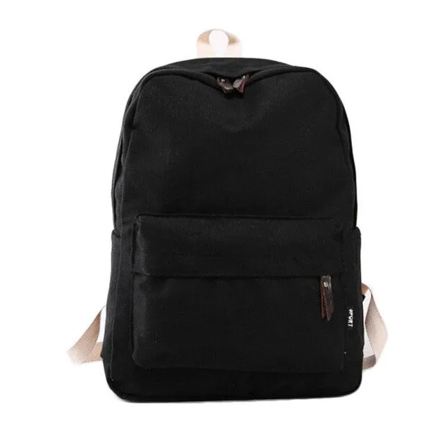 Womens Backpack Bags Rucksack Women Canvas School Bag Girl Travel School Backpack  Women Shoulder Bag mochila feminina #YW